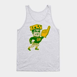 Green Bay Mascot Man Tank Top